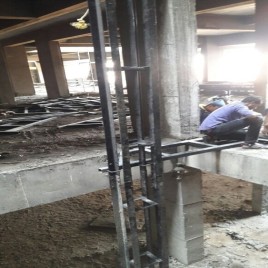 Acme With Trolley Steel Carriying Lift Material LIft Hoist, Capacity: 1-3 ton