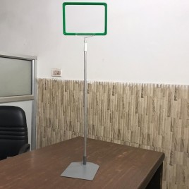 Acrylic, Mild Steel Acrylic Frame Display Stand, For Promotional