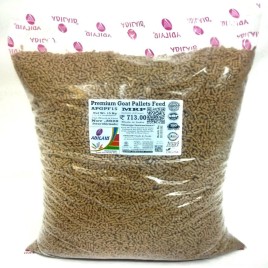 ADILAID Premium Goat Pallets Feed (15Kg), Packaging Type: Bag