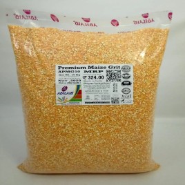 ADILAID Premium Maize Grit (10Kg), Grade: Feed Grade, Packaging Type: Bag
