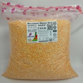 ADILAID Premium Maize Grit (15Kg), Grade: Feed Grade, Packaging Type: Bag
