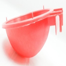 ADILAID Round Plastic Bird Feeder