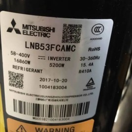 Air Conditioning Mitsubishi LNB53FCAMC/LNB53MKMC-L Compressors