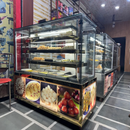 Air Cooled Ss Display Counter