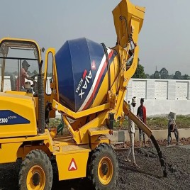 Ajax Self Loading Concrete Mixer for rent