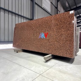 Akv Imperial Red Granite, Stone Form: Cutter Slab, Thickness: 20 mm
