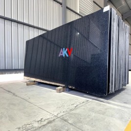 Akv Raj Black Granite, Thickness: 16 mm