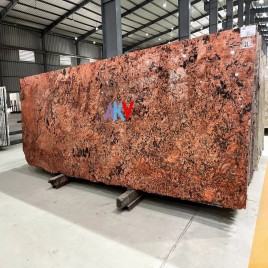 Alaska Red Granite Slab