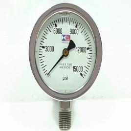 All Stainless Steel Pressure Gauge Bourdon &Socket