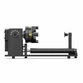 Alum in um 134mm Sculpfun Ra Pro Max 4 in 1 Rotary Chuck For Laser Engraver, Roller Diameter: 136mm
