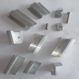 Aluminium  Panel Mid Solar Clamp