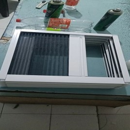 Aluminium Pleated mesh for mosquito protection, For Window