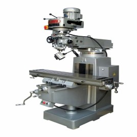 Aluminium T-MILL 4M Vertical Ram Turret Milling Machine, Spindle Motor: 3HP