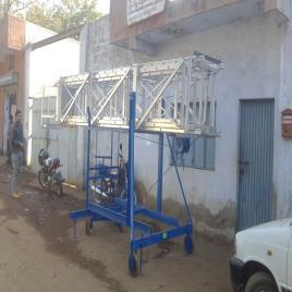 Aluminium Tiltable Extendable Tower Ladder MODEL SEE 103