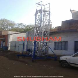 Aluminium Tiltable Tower Ladder, Weight: 350 Kgs
