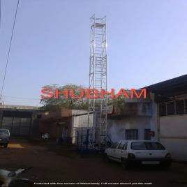 Aluminium Tiltable Tower Ladder, Weight: 350 Kgs