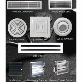 Aluminium Ventilation Louvers