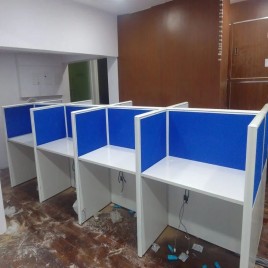 Aluminium Wooden Office Workstations