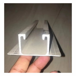 Aluminum C Channel Aluminium Micro Rail PV