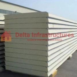 Aluminum Color Coated Sandwich Panels, sandwich wall panel, For Roofing