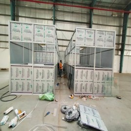 Aluminum Door Partition, For Interior, Type Of Door: Sliding