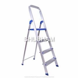 Aluminum Pipe Step Ladder With Hook, 6 Steps