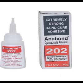 Anabond Cyanoacrylate Adhesive, 20 g, Plastic Bottle