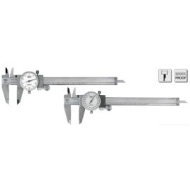 Analog Stainless Steel Dial Vernier Caliper, Accuracy: 0.02MM, Size/Dimension: 0 To 150 200 300 600