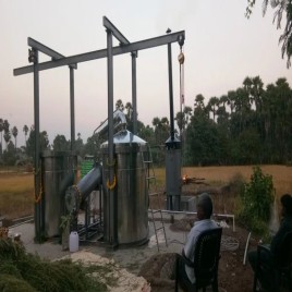 Angelica Roots / Husk Distillation Plant, Capacity: 5 TPD