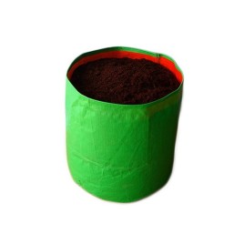 AnushikA Circular HDPE Grow Bag 18"" X 18""(200 GSM), For Garden Bags