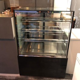 ARISE Black Imported Display Counter, For Shop