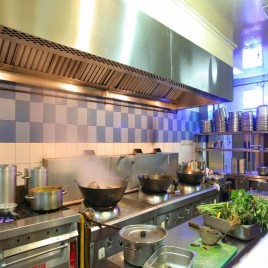 Arise_Custom Baffle Commercial Kitchen Chimney