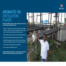 Aromatic Oil Distillation Plant