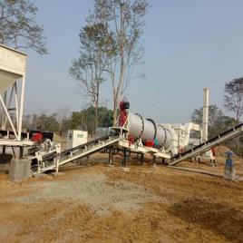 ASPHALT Hot Mix Plant, For Road Construction, Capacity: 60 To 90 Ton Per Hour