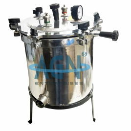 AUTOCLAVE AGN MAKE, Capacity: 22 Litre