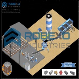 Automatic 15 CVT Brick Making Machine, 1500-2000 bricks per hour