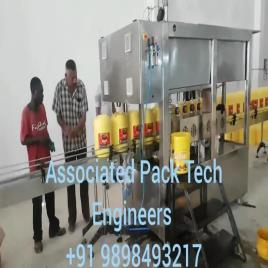 Automatic 20 Liter Oil Filling Line Manufacturer In Ahmedabad