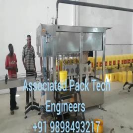 Automatic 20 Liter Oil Filling Line Manufacturer In Ahmedabad