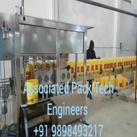 Automatic 20 Liter Oil Filling Line Manufacturer In Ahmedabad