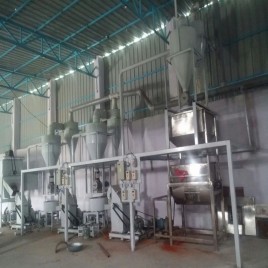Automatic 25 HP 15HP Masala Processing Plant, 100 kg/hr, Blower Pulverizer