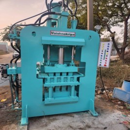 Automatic 4 Brick Making Fly Ash Machine