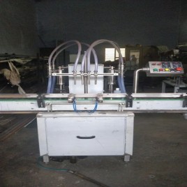 Automatic 4 Head Liquid Filling Machine