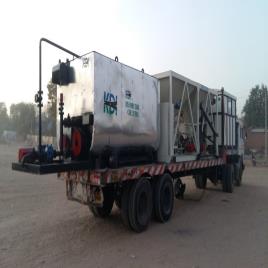 Automatic Asphalt Mobile Drum Mix Plant, For Road Construction