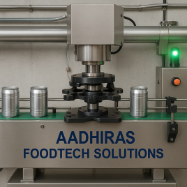 Automatic Can Sealing Machine, Capacity: 2000 can/hour