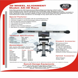 Automatic CCD Wheel Alignment Machine, Ultra High Definition (UHD)