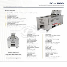 Automatic Chapati Making Machine Exportor