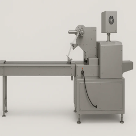 Automatic Chikki Peanut Bar Cake Packing Machine