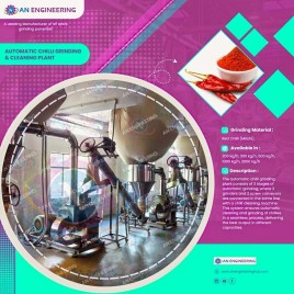 Automatic Chilli Cleaning Machine, Blower Pulverizer, Capacity: More than 5000 kg/hr