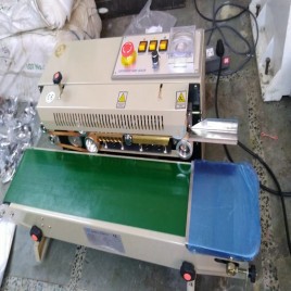 Automatic Continuous Band Sealer, 25 Kg, Horizontal