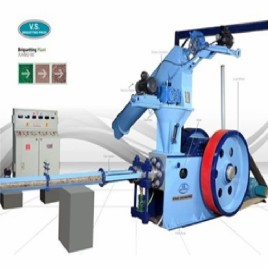 Automatic Cow Dung Briquette Machine, Capacity: 1000-1500 kg/hr